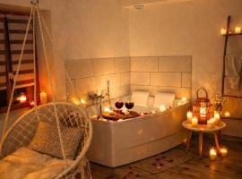 Cottage Interieur Spa classé 4 étoiles - balnéo et sauna privatif, hotel a Tannay