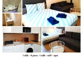 Vierzon Centre - joli T2- balnéo- wifi โรงแรมในวีเยร์ซง