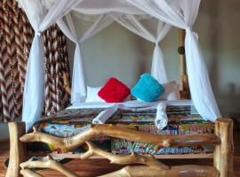 Nzoghu Heritage Safari Camp, chal&eacute; alpino em Kasese