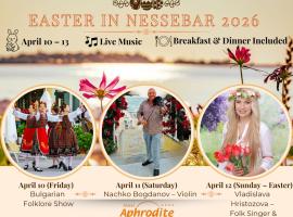 Aphrodite Beach Hotel, hotel dengan parking di Nesebar