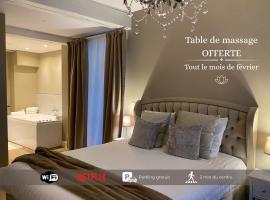 UN COCON EN VILLE - chambre SPA chic et élégante – hotel w mieście Pacy-sur-Eure