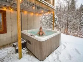 Chalet Saumon with Private SPA for 16 Guests , Skiing