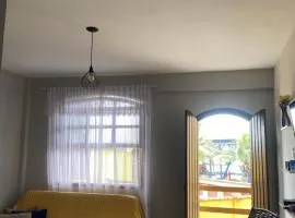 Flat na beira da praia