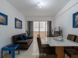 Apto c/ 2Q e varanda no Centro de Floripa CEB1106