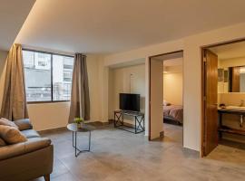 मैक्सिको सिटी में, होटल Charming condo with rooftop in Roma Norte