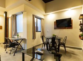 멕시코시티에 위치한 콘도 Minimalist 2 BR condo with rooftop in Roma Norte