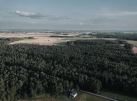 Przystanek Natura całoroczny domek na Podlasiu, hotel din Morze