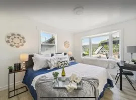 Lake views and 90' of waterfront beach access