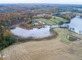 Apartment for two only 20 m from Boruja Lake in Rekowo