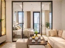 Nest One Luxe, Элитные апартаменты с балконом и видом на фонтан Tashkent City Park 110