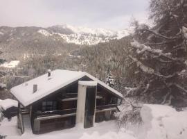 Mountain Studio: La Tzoumaz şehrinde bir otel