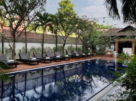 Harmony Indochine d'Angkor, hotel com estacionamento em Siem Reap