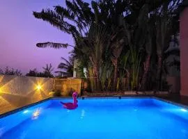 ll EMPYREAN STAYS ll MAYRA VILLA II 3BHK II AC II PVT POOL II MINI BAR