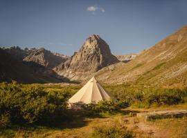 Luksusa telts Glamping el Bols&oacute;n pilsētā El Torre&oacute;n