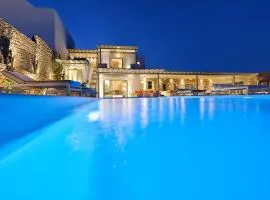 Villa Daedalus - Luxe Hilltop Escape with Infinity Pool, Jacuzzi & Panoramic Sea Views