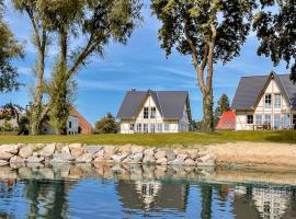 Watermark Usedom - Traumhaus direkt am Wasser mit eigener Badestelle - Haus Woge, ξενοδοχείο σε Rankwitz