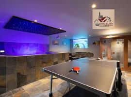 Gites Spa Strasbourg - Villa Lion - SPA Privé, Sauna, Borne d'arcade, Babyfoot, hotel i Ittenheim