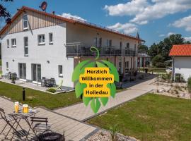 Holledau-Apartments - FeWo bis 5 Pers - getrennte Betten möglich - Vollausstattung - 24h Checkin - wöchentl Reinigung u Wäschewechsel - Waschmaschine u Trockner - WLAN - Minibar - XXL Parkplätze - Garten - ruhige Lage, hotell sihtkohas Osterwaal