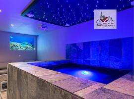 Gites Spa Strasbourg - Villa Gorille - SPA Privé, Sauna, Borne d'arcade, Babyfoot, hotel i Ittenheim