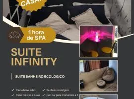 Suíte Infinity, Ar, Piscina, Spa, Wi-Fi, Eco WC
