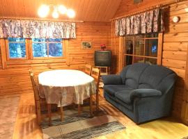 Mökki lomaparrassa, hotel Teuva városában