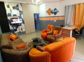 2 bedroom villa living room in Ouaga 2000 towards CNAMU, hotel a Ouagadougou