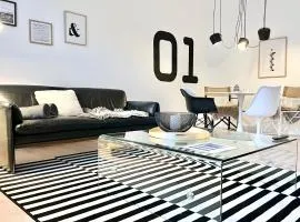 MAKERS and ROOMS APARTMENT 01 Pauline 110qm Parkplatz 1-4 Personen