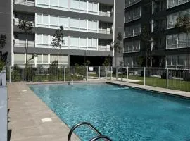 Céntrico Dep 2 habitaciones 1 baño , piscina , parking privado