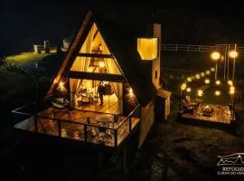 Chalé Romântico Serra Catarinense Hidro e Lareira