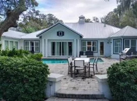 Lakefront home with private pool & outdoor space for entertaining