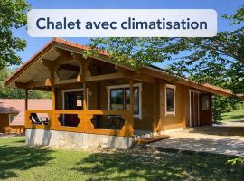 Sfeervolle en ruime chalet Il Mondo, hotel a Mauroux