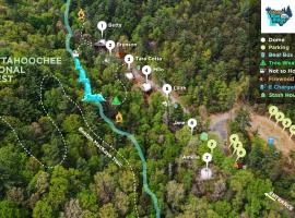 Glamp Blue Ridge - Dome 5 Lilith, готель у місті Cherry Log