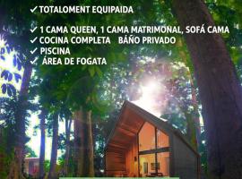 Kono Rainbow CR Cabaña privada rodeada de naturaleza, hotel em Jiménez