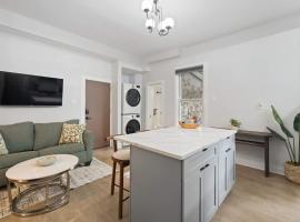 Cozy and Modern 3BR Apartment 5min to PATH to NYC, hotel en Jersey City