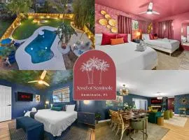 Luxury Getaway - Sleeps 12 Pool HTD Beach Closeby