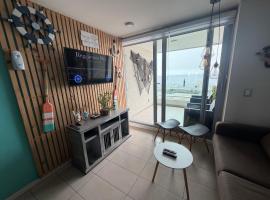 Bello departamento Frente al mar- Concon - Costa Higuerillas，康康的飯店