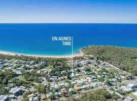 On Agnes Time • Beach House for 10 • BBQ Deck • Walk to Beach
