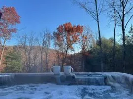 Foxhole Cabin, New custom log cabin in Shenandoah Valley