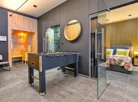 Apartament SPA Orlik 8 z Prywatną Sauną, Piłkarzykami, 80 metrów - 5D Apartments