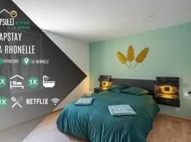 Capstay - La Rhonelle 2 Chambres- Netflix - Cuisine
