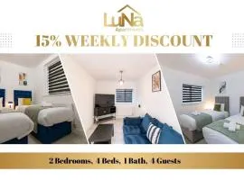 Relaxing 2BR Stay 4 Beds Ideal for Small Groups