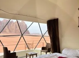 Martian landscape camp