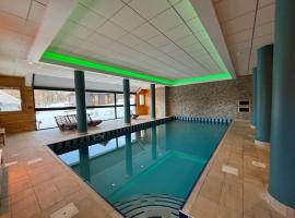 Risoul में, होटल Appt 2Pièces-6pers - Balcons de Sirius, Piscine et Sauna