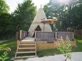 L'Orée des 4 chemins โรงแรมในFontenoy