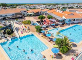ZEcamping 5 piscine couverte club enfant animations animaux acceptés โรงแรมในBrétignolles-sur-Mer