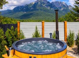 The Bear Chalet with Private Hot Tub: Buşteni şehrinde bir otel