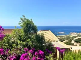 Paradise view house with a pool in Costa Paradiso