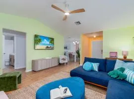 5 Mi to Beach Game Room with Karaoke Grill