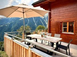Holiday Home Chalet Poiema by Interhome, hotel i Bellwald