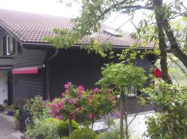 Apartment Charmantes Chalet Apartment mit Aussicht by Interhome, хотел в Сарнен